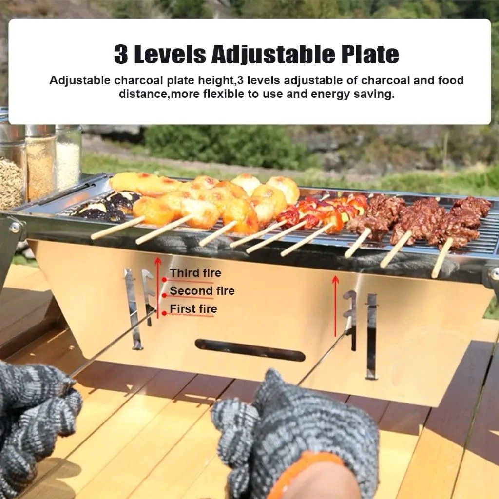 bbq grill stainless (Category: BBQ, Grills & Hotpots) located in Manila. Submitted by asstditems (Listing ID 1441994978, Image 2). Description: same-day delivery via lalamove gcash or cod payment ncr area godbless happy shopping.