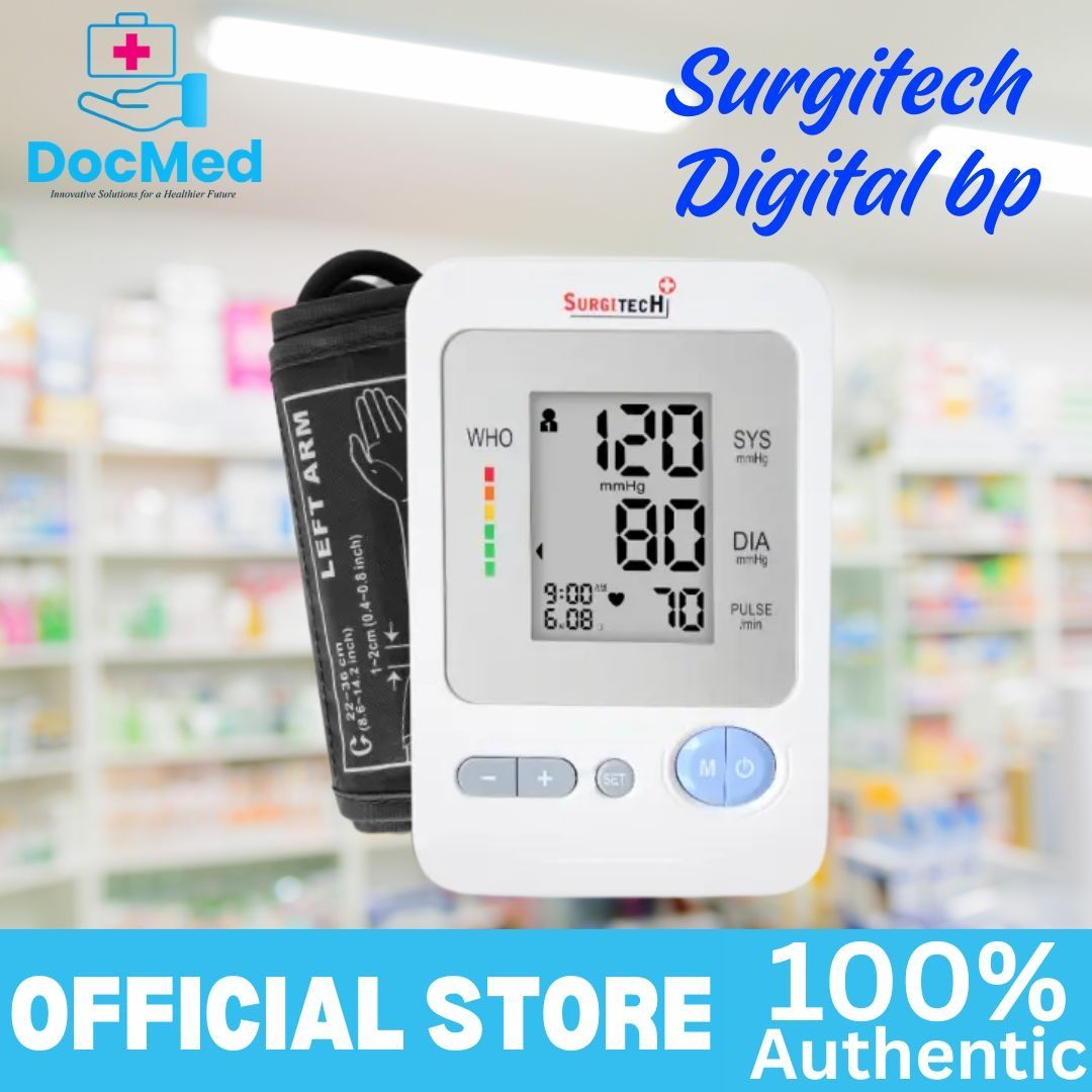 BRAND NEW SURGITECH DIGITAL BP (Category: Medical Supplies & Tools) located in Quezon City. Submitted by andrea_dxs (Listing ID 1441985625, Image 2). Description: ONHAND RETAIL/BULK ORDERS SAME DAY DELIVERY MODE OF PAYMENT: CASH ON PICK UP, GCASH, AND BANK TRANSFER .