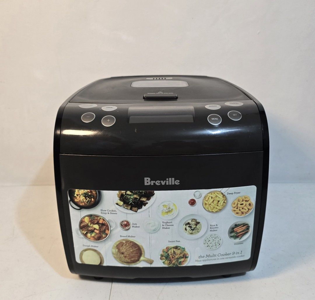 Breville 5L 9 in 1 Multicooker (Category: Cookers) located in Rizal. Submitted by potato_corner (Listing ID 1442141400, Image 1). Description: Breville 5L 9 in 1 Multicooker Australian mall pull out Used as demo model:LMC600 5L capacity No issue 220V No box.