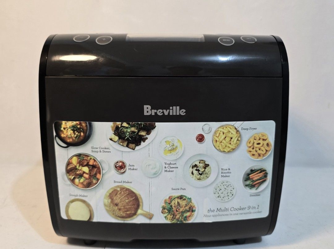 Breville 5L 9 in 1 Multicooker (Category: Cookers) located in Rizal. Submitted by potato_corner (Listing ID 1442141400, Image 2). Description: Breville 5L 9 in 1 Multicooker Australian mall pull out Used as demo model:LMC600 5L capacity No issue 220V No box.