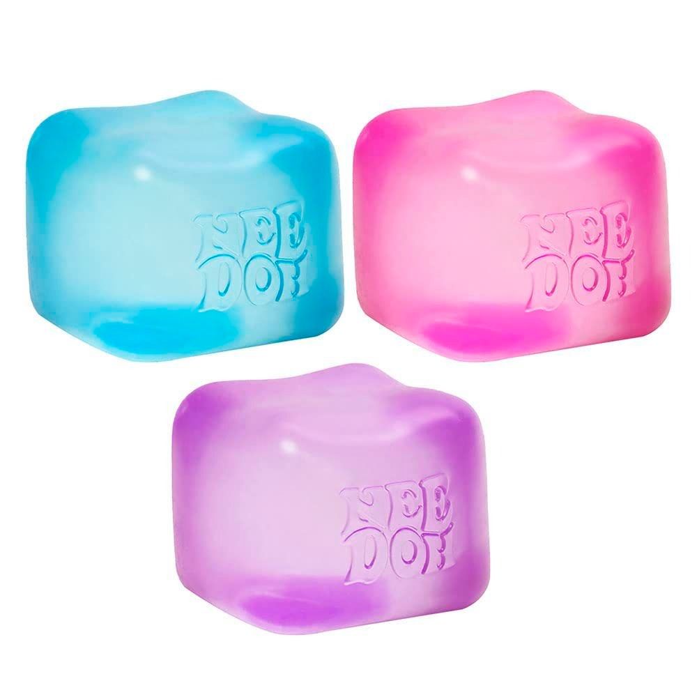 [bulk] Needoh nee doh nice cube pink blue purple squishy, Hobbies ...