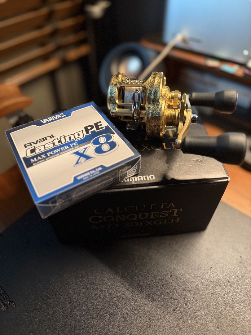 Calcutta conquest 301 XGLH MD, Sports Equipment, Fishing on Carousell