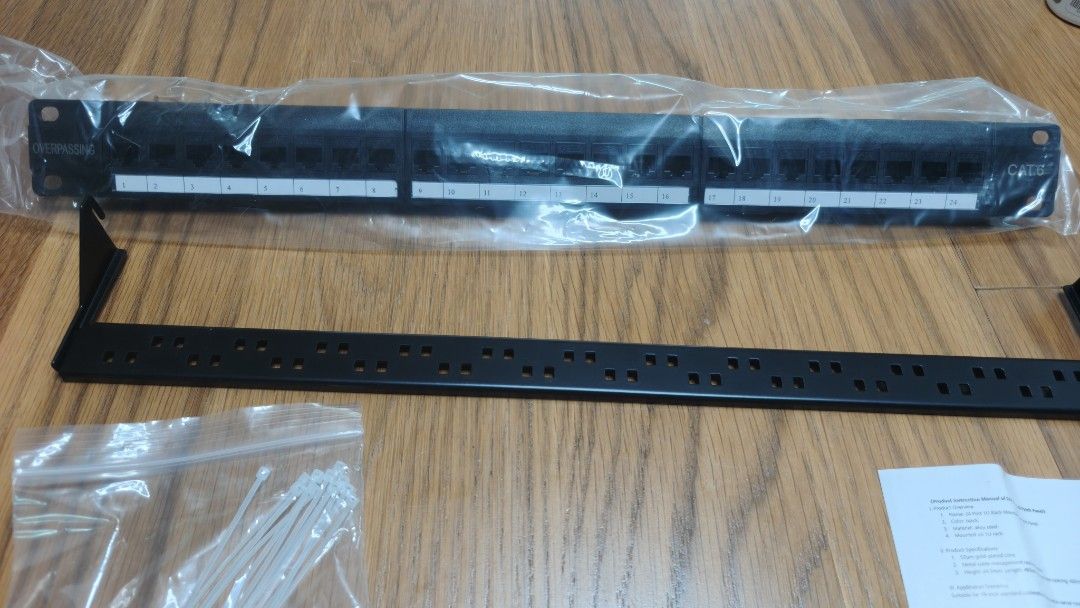 CAT 6 24 Ports Patch Panel473593060262553602