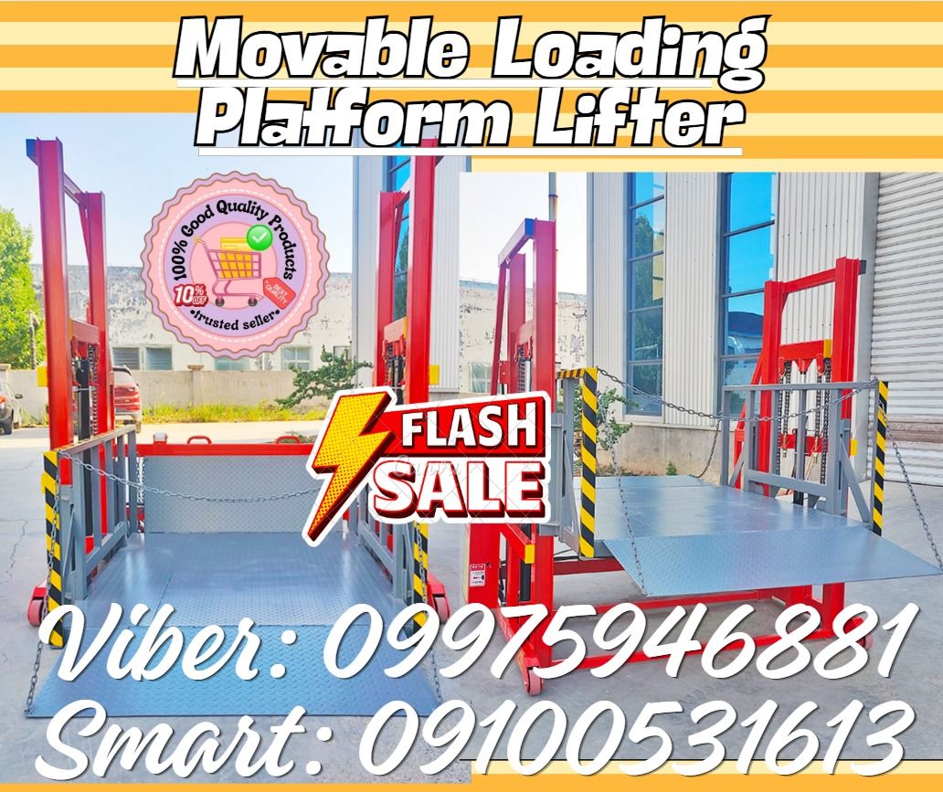 Container Hydraulic Unloading Platform Portable Mobile Dock Lift Platform (Category: Construction Tools & Equipment) located in Caloocan City. Submitted by happyphoenix-43f2 (Listing ID 1441981453, Image 1). Description: 🌏 We Can Deliver Nationwide 👉 AP Cargo, LBC & Lalamove (🛳️ Sea /✈️ Air Freight) 📍HURRRYYYY!!! BUY NOW!!! & GET LESS DISCOUNT 📍WE'RE ON SALE ❗️ ✅💯 Guaranteed Seller ✅ High Quality Products ✅💯 Legit Distributor ✅ Complete Do