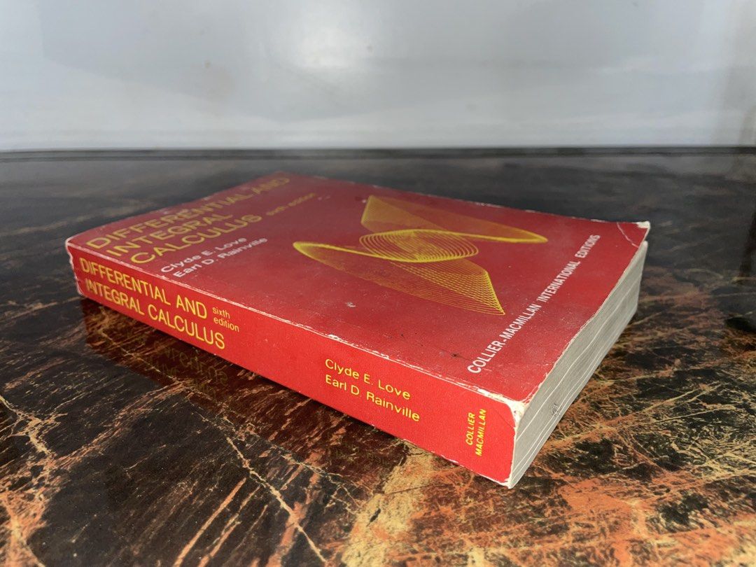 Differential and Integral Calculus 6th Edition (Category: Textbooks) located in Pozorrubio. Submitted by mchnclngr (Listing ID 1442064642, Image 2). Description: FOR SALE! DIFFERENTIAL AND INTEGRAL CALCULUS 6th EDITION by LOVE and RAINVILLE For only 150 pesos you can get these book. Pm for more pics. Mode of Payment: Gcash or Gotyme Mode of Delivery: JNT/LBC/Victory Drop&Go.