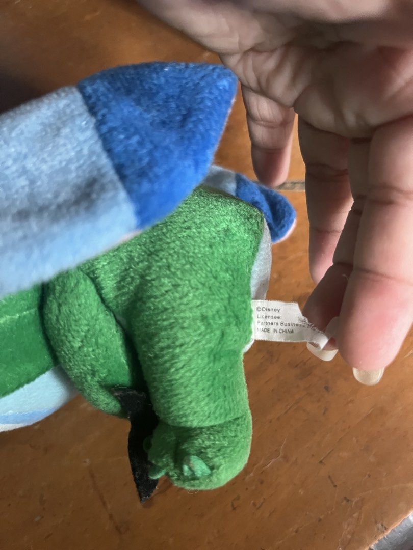 Disney Stitch Frog Costume Plush Toy (Category: Plushies & Soft Toys) located in Paranaque City. Submitted by tinnd (Listing ID 1442154813, Image 3). Description: Prelove collect 5 inches with seam tag no issue .
