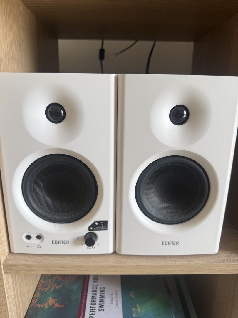 Edifier White Desktop Speakers