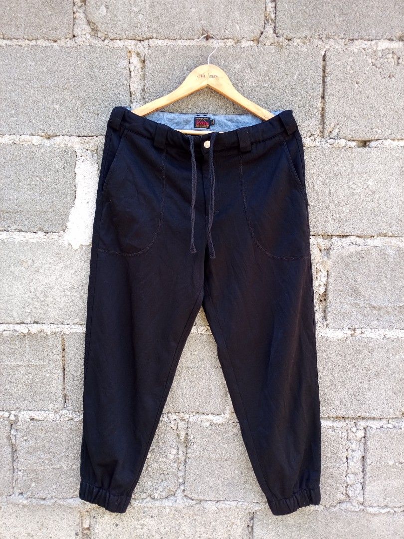 EVISU DAICOCK JOGGER PANTS (Category: Jeans) located in Bislig. Submitted by micoy22 (Listing ID 1442115511, Image 2). Description: ‎FOR SALE ‎ ‎650+SF ‎ ‎EVISU DAICOCK JOGGER PANTS ‎SIZE MEDIUM ON TAG ‎WAISTLINE 32-34 ‎RISE 14 ‎LENGHT 39 ‎INSEAM 27 ‎TIGHT 12.5 ‎KNEE 9 ‎HEM 7 ‎EXCELLENT CONDITION ‎ ‎UNLI VOUCH ‎ ‎LOCATION BISLIG CITY SDS ‎.