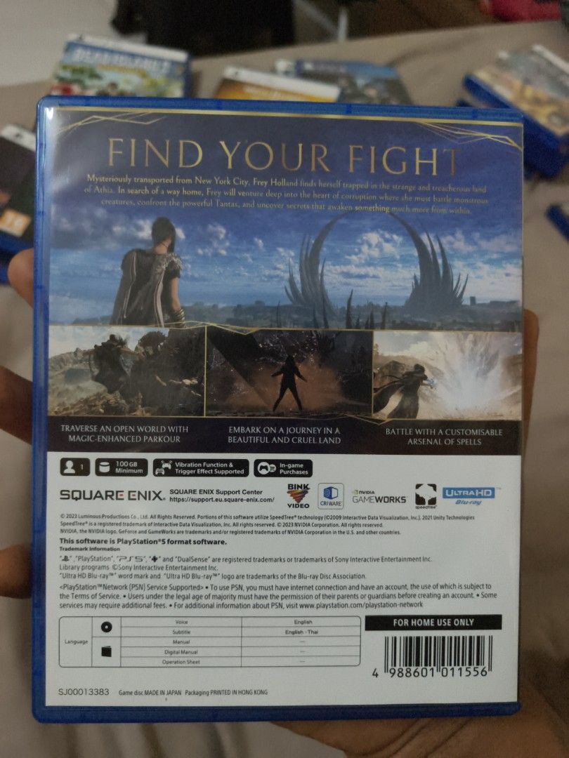 Forspoken (Category: PlayStation) located in Singapore. Submitted by rj_krish_419 (Listing ID 1442024977, Image 2). Description: Forspoken PS5. pm to deal..