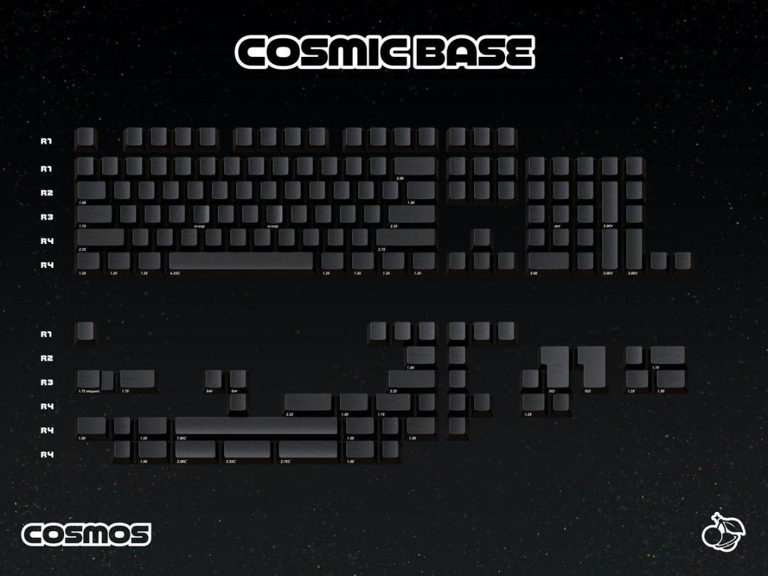 Gmk Cosmos Base and Blanks Kit473959271698288640