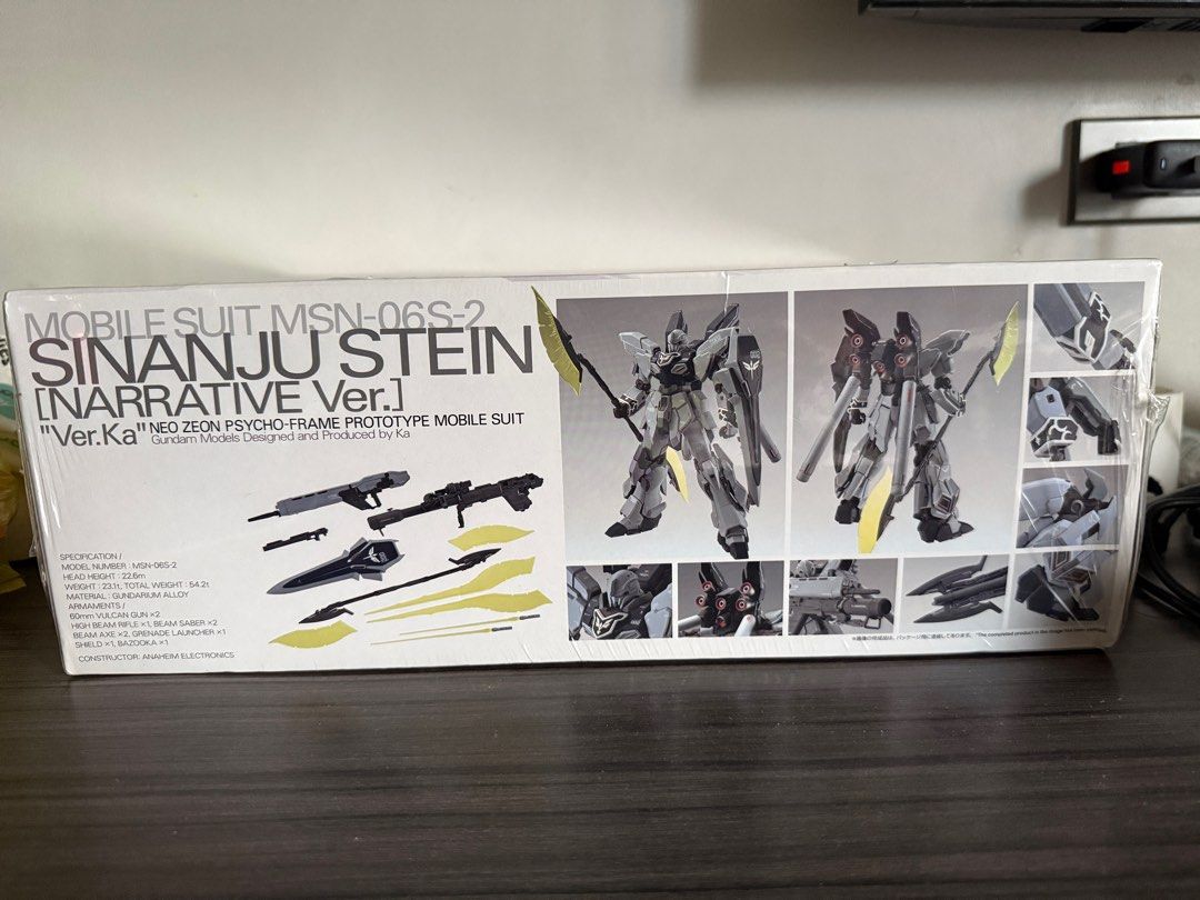 Gundam Sinanju Stein Narrative Ver. ka (Category: Gundam & Model Kits) located in Mandaluyong City. Submitted by chris4398 (Listing ID 1442042727, Image 2). Description: Brand New .