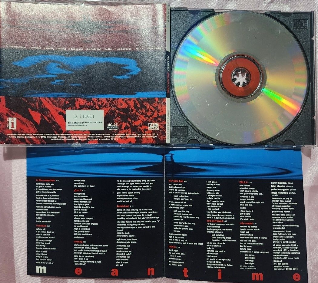 Helmet - Meantime (Category: CDs & DVDs) located in Cebu City. Submitted by g_roshamboo (Listing ID 1442134493, Image 3). Description: cd.