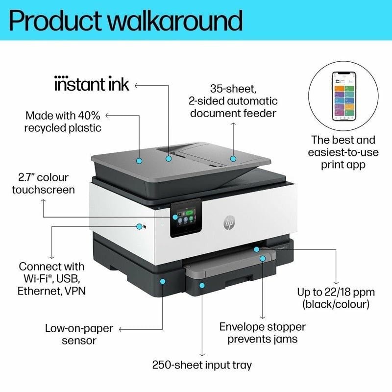 HP OfficeJet Pro 9120e All-in-One Printer473847362791690241