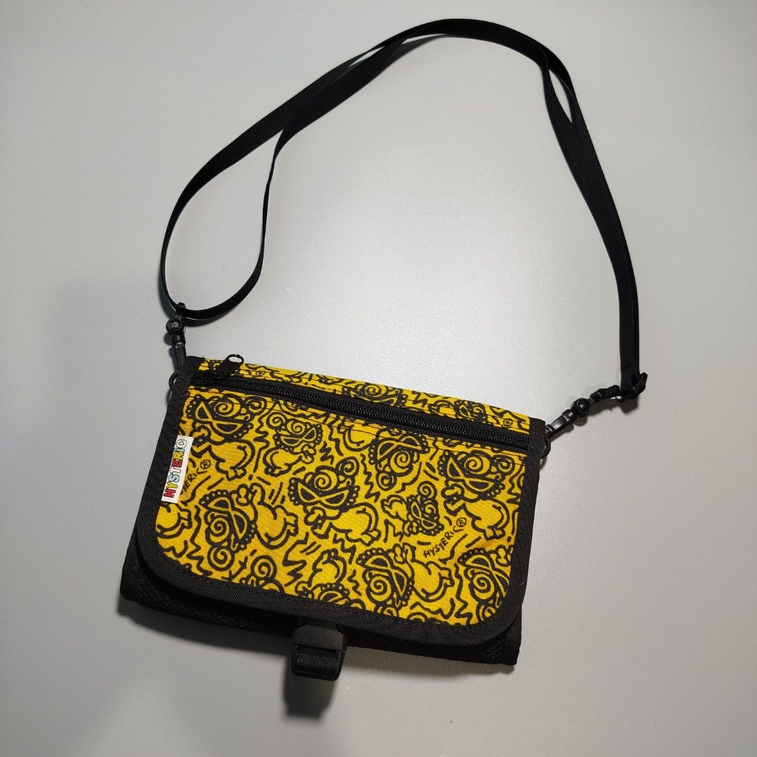 HYSTERIC GLAMOUR SLING/WALLET POUCH (Category: Luxury Bags & Wallets) located in Manila. Submitted by mnlhappybattle (Listing ID 1442024794, Image 1). Description: HYSTERIC GLAMOUR CORDURA SLING/WALLET POUCH Good Condition.