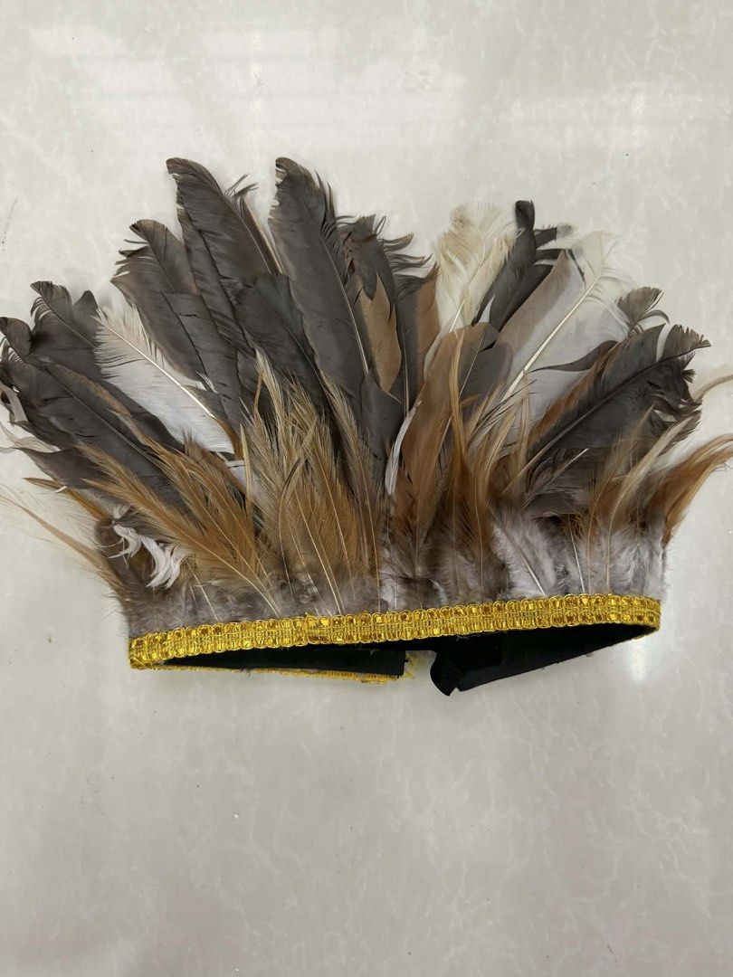 Ifugao Feather Headdress with Malong (Category: Hair Accessories) located in Manila. Submitted by adejesus7 (Listing ID 1442070985, Image 2). Description: Buwan ng Wika Ifugao Feather Head dress with Malong.
