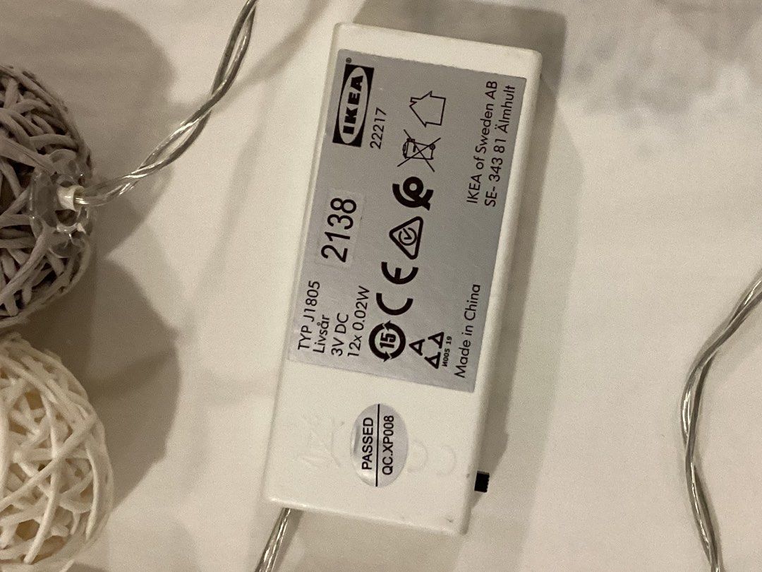 IKEA Fairy Lights (Category: Other Home Decor) located in Quezon City. Submitted by ella.cstn (Listing ID 1442022731, Image 3). Description: - From UAE IKEA Branch - Lightly used - Cute and warm addition to your space Mop💵: Gcash only 📍Loc: Tomas Morato Ave., Q.C 🌸 PM for more details .