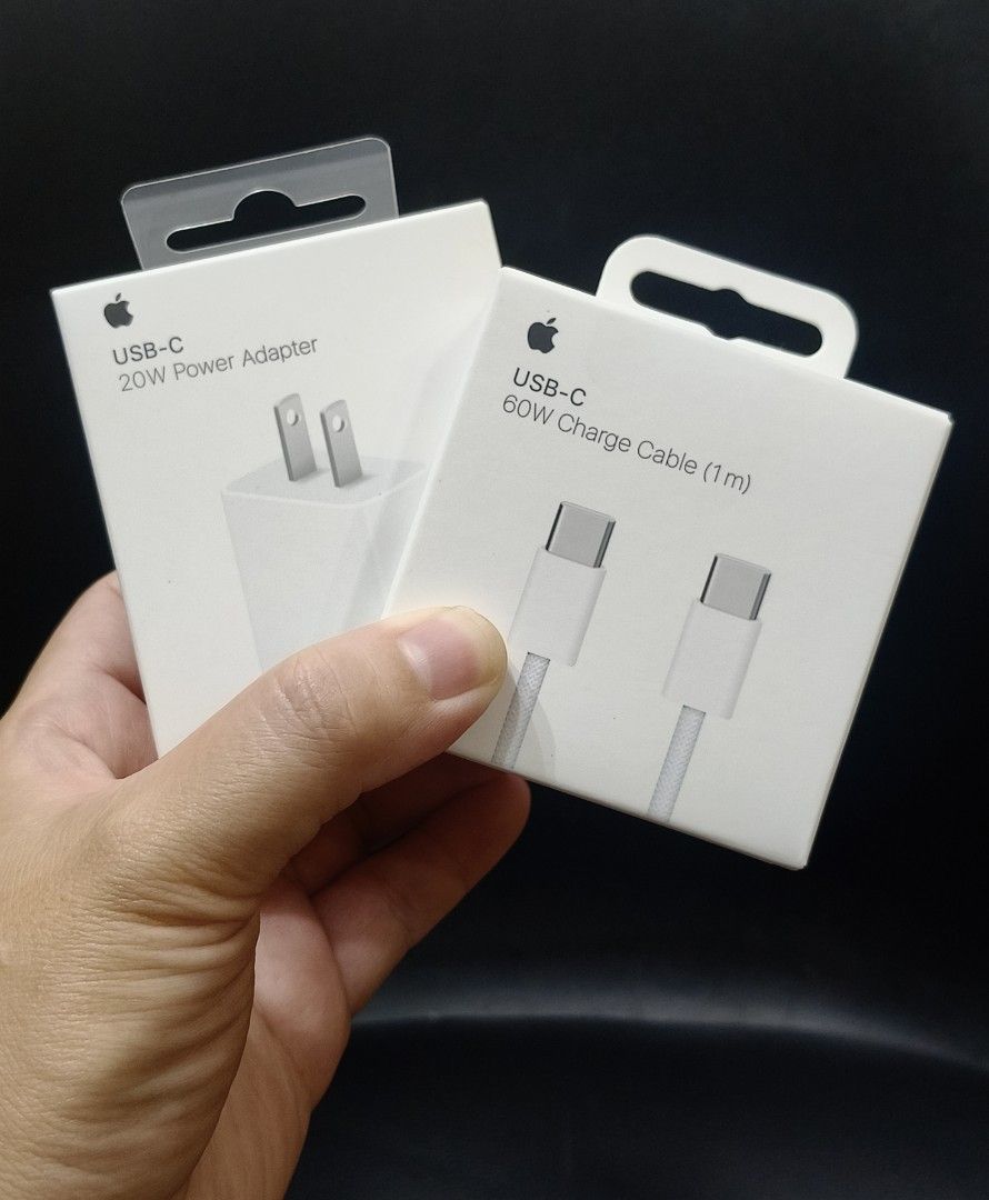 iPhone 15/16/17 Braided Fast Charger (Category: Chargers & Cables) located in Quezon City. Submitted by aiyhannah (Listing ID 1442117884, Image 1). Description: Charger Set for iPhone 15/16/17 Brand new and sealed Imported item and fast charging Certification Manual Included 20Watts USB-C PD Adapter with 1 Meter Braided C to C Cable with 2 Pins Selling as set for only ₱550.00 Accepts Cash or Gcash Payments Pick up or delivery via Lalamove with SF