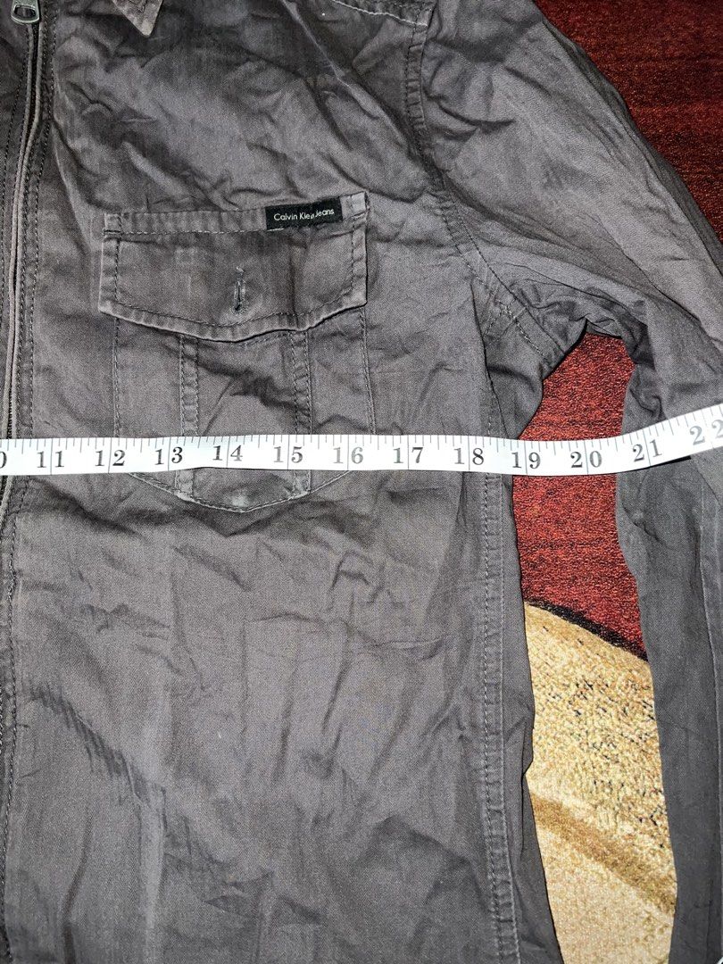 Jacket CK (Category: Coats, Jackets and Outerwear) located in Bandar Hilir. Submitted by md_store99 (Listing ID 1442007602, Image 3). Description: Detail pm.