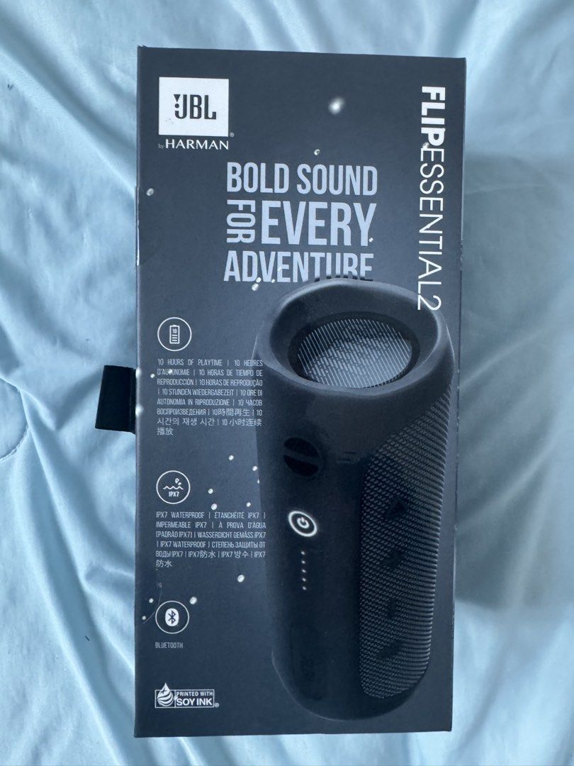JBL Flip Essential 2 Portable Waterproof Bluetooth Speaker