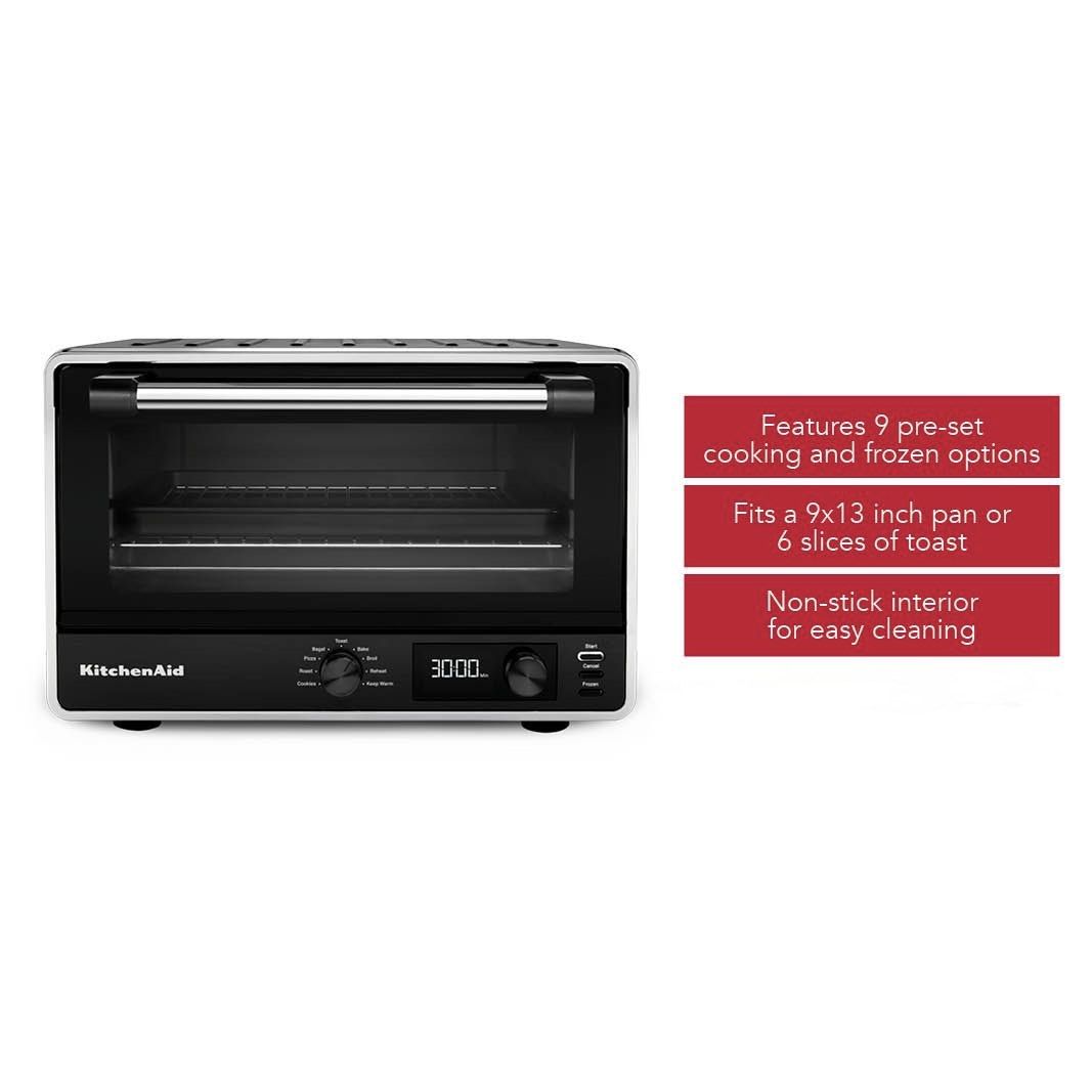 KitchenAid Countertop Oven (Category: Ovens & Toasters) located in Makati City. Submitted by jacaflo (Listing ID 1442027017, Image 1). Description: Used 4x Complete accessories but no box No issue.