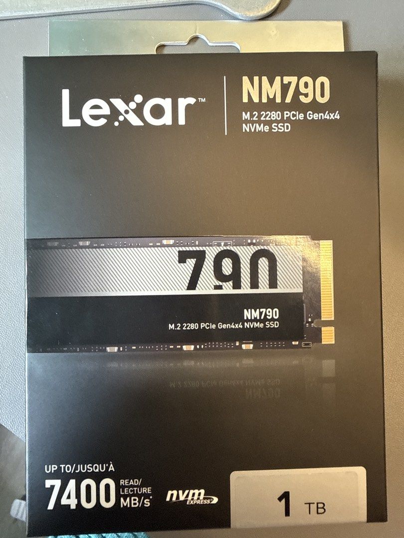 Lexar NM790 M.2 2280 PCIe Gen4x4 NVMe SSD 1TB