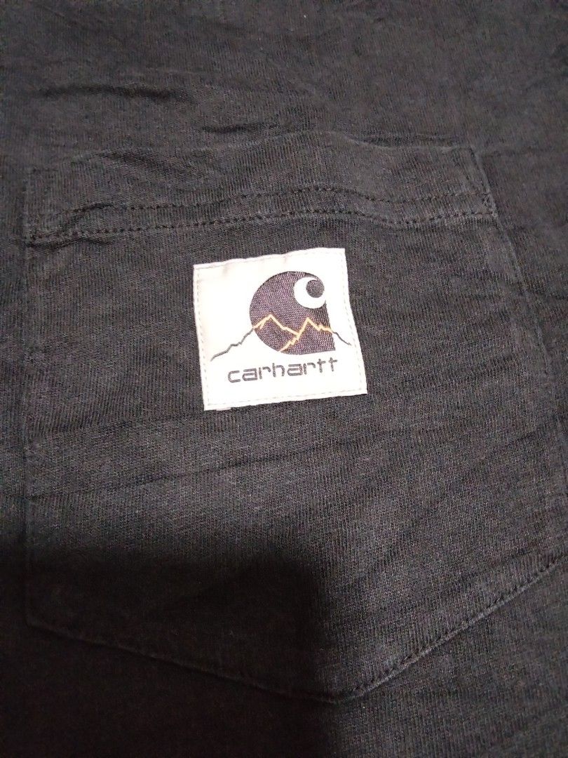 L-Xl Carhartt Tshirt (Category: Tshirts & Polo Shirts ) located in Pasay City. Submitted by jerome23 (Listing ID 1442117801, Image 2). Description: size large adult length 29 width 23 inches excellent condition 9.5/10 color rate color black.