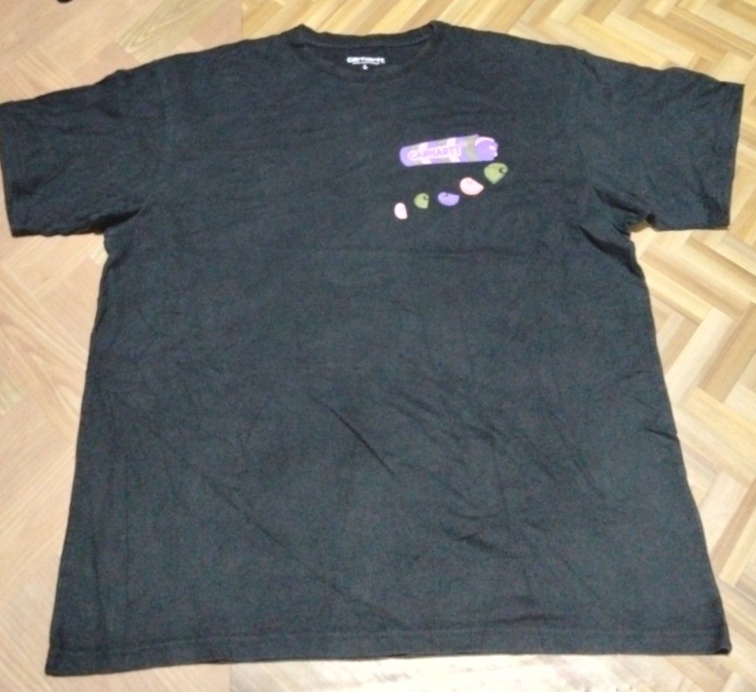 L-Xl Carhartt Tshirt (Category: Tshirts & Polo Shirts ) located in Pasay City. Submitted by jerome23 (Listing ID 1442132774, Image 1). Description: size large to xl length 29 width 23 inches excellent condition 9.5/10 color rate color black.