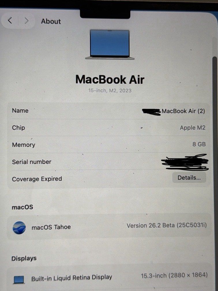 MacBook Air 15 Inch M2474192762194503683