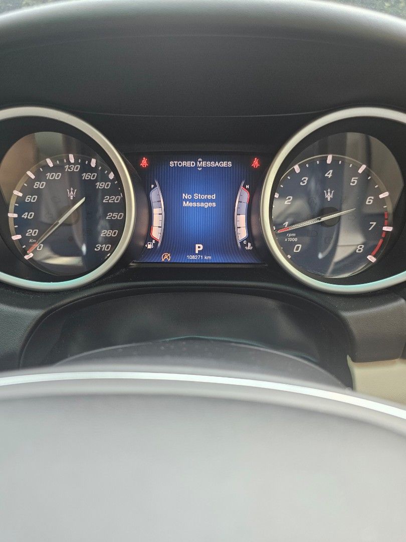 Maserati Ghibli S ghibli s Auto (Category: Used Cars) located in Singapore. Submitted by purplelolli (Listing ID 1442072387, Image 3). Description: paper 77k end dec 2026. Body 4k, Road tax paid . servicing done. 404bhp.