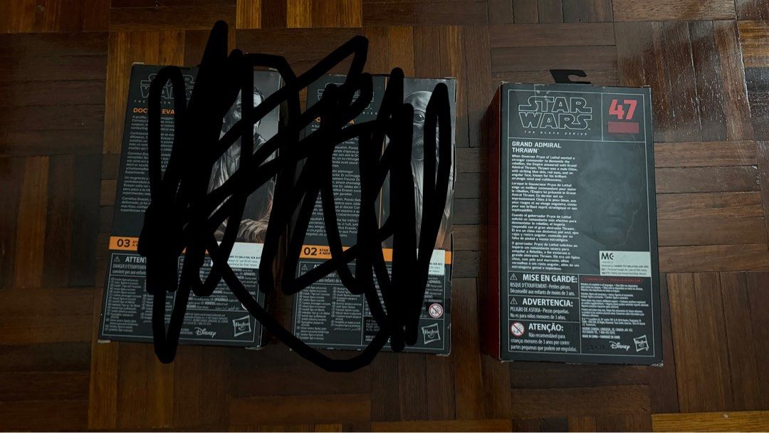 MISB STAR WARS BLACK SERIES (Category: Toys & Games) located in Butterworth. Submitted by nzrull28 (Listing ID 1441982818, Image 2). Description: WANT TO SELL STAR WARS BLACK SERIES THRAWN ITEM IS MISB Rm25 Postage add rm10 for semenanjung Cod around seberang jaya/ taman inderawasih perai penang area .