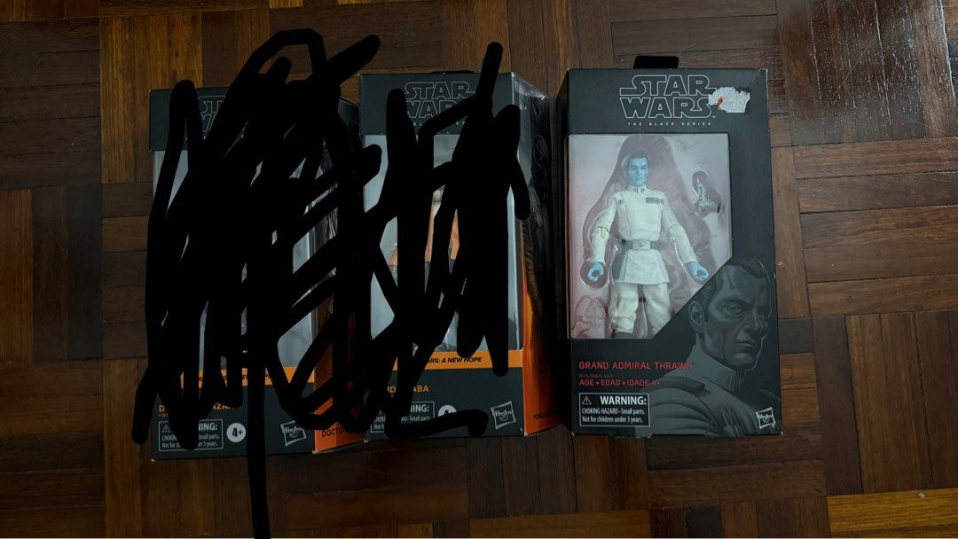 MISB STAR WARS BLACK SERIES (Category: Toys & Games) located in Butterworth. Submitted by nzrull28 (Listing ID 1441982818, Image 1). Description: WANT TO SELL STAR WARS BLACK SERIES THRAWN ITEM IS MISB Rm25 Postage add rm10 for semenanjung Cod around seberang jaya/ taman inderawasih perai penang area .