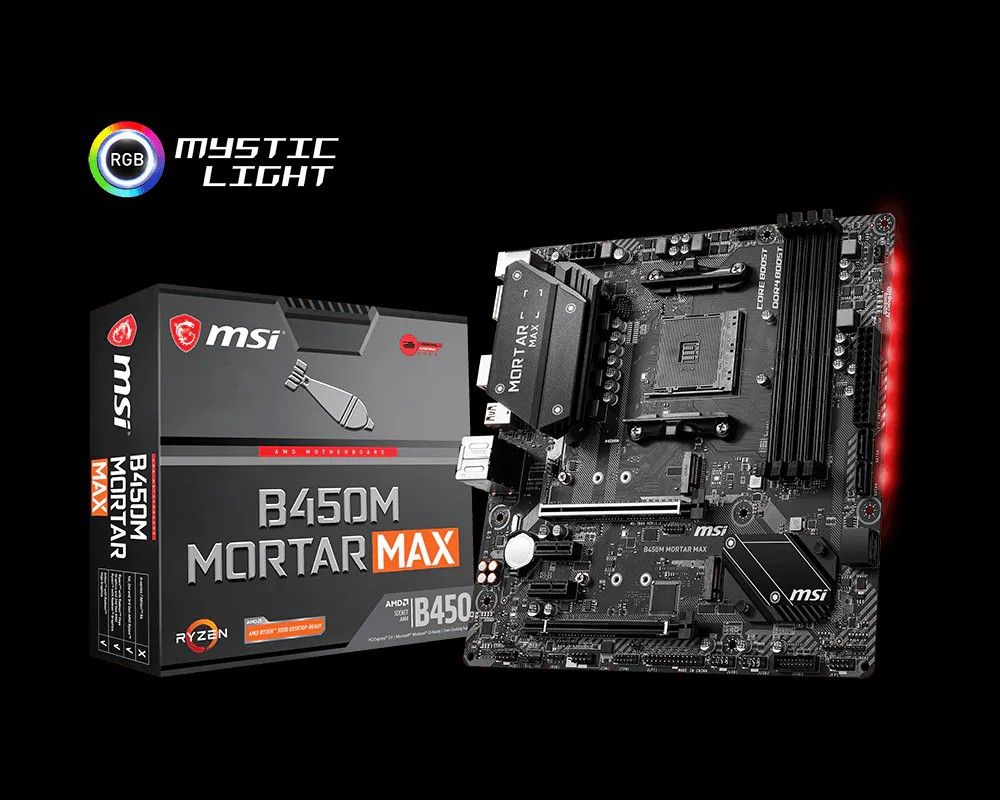 Top End, MSI mortar Max, B450M