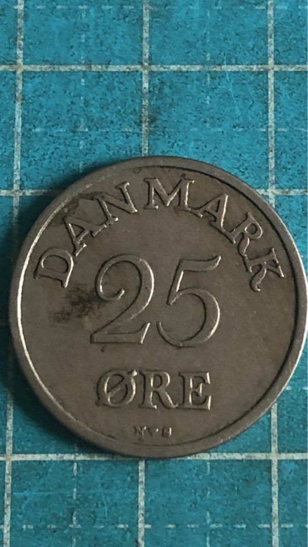🧧New Low Price-Sale 20% disc/Fixed Price Danmark 25 Ore 1950, after ...