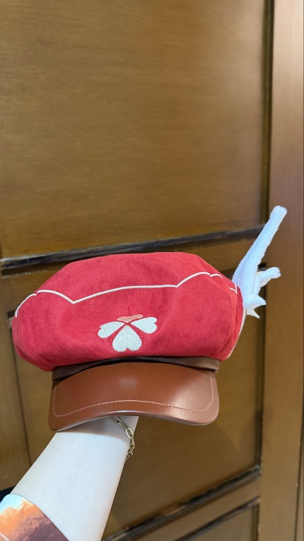 OFFICIAL GENSHIN IMPACT KLEE HAT (From Universal Studios Beijing) (Category: Hair Accessories) located in Quezon City. Submitted by jkvante (Listing ID 1442121481, Image 2). Description: Official! I went to the Genshin popup in Universal Beijing and bought this there. Extremely limited..