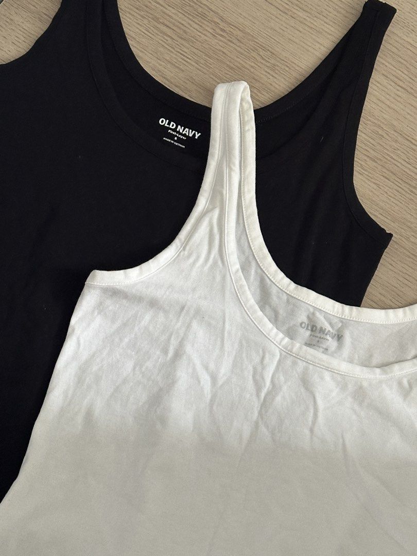 Old Navy Tank top (Category: Sleeveless) located in Davao. Submitted by quickootd (Listing ID 1442024674, Image 2). Description: Small on tag get both for 250 authentic bought from US .