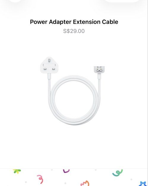 Original Apple Power Adaptor Extension Cable473578012872560641