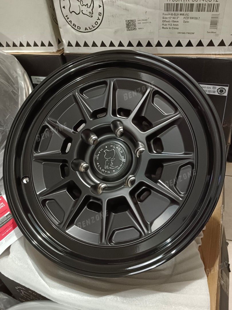 Original Black Rhino Mags (Mondo) Brandnew wheels 6x139 (Category: Mags and Tires) located in Binan City. Submitted by ben.zone (Listing ID 1441972010, Image 2). Description: Original Black Rhino Mag Wheels Brandnew Sale! BlackRhino Mondo 17 inch. 6x139 pcd CenterBore 106.1mm Available 3 colors: Silver 17x8.5 (ET -10) Bronze 17x8.5 ( ET -10) Black 17x8.5 (ET+20) BR Mondo Bronze 18inch 18x9 (ET+12) SRP Rrice: 17 inch 60k 18 inch 71k "Midyear sale"