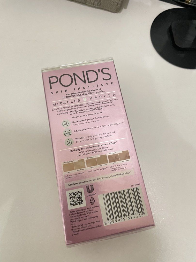 Ponds Niasorcinol Serum (Category: Face Care) located in Valenzuela. Submitted by cutratemnl (Listing ID 1442098857, Image 3). Description: .