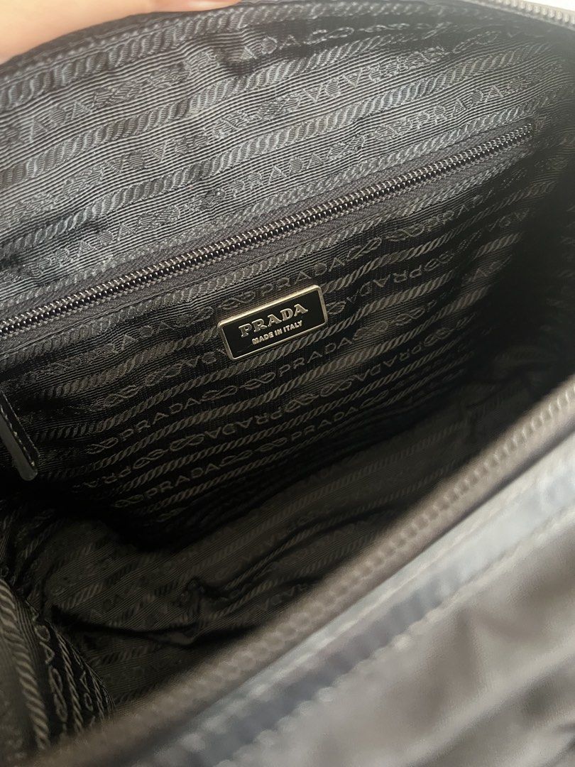 Prada Tessuto Nylon Leather Satchel Bag (Category: Shoulder Bags) located in Mandaluyong City. Submitted by zen_annarosa (Listing ID 1442083767, Image 3). Description: Authentic PRADA Tessuto Nylon and Saffiano Leather Top Handle Satchel Bag Selling this classic, versatile Prada duffel/satchel style bag. Perfect for daily use, travel. ✨ 100% AUTHENTIC – Fully verified and passed by POIZON Global Authentication Services (Certificate No. 1531915913