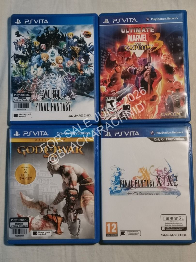 PS Vita Game Collection (Bundle Only) - CIB/Authentic (Category: PlayStation) located in San Mateo. Submitted by blackarachnid88 (Listing ID 1442055564, Image 2). Description: 🎮 PS Vita Game Collection (Bundle Only) – CIB/Authentic 💎 ✨ Selling my physical PS Vita collection. I've switched to a modded unit, so these are just taking up space on my shelf now. All games are 100% authentic, tested, and complete with their original cases and manuals.