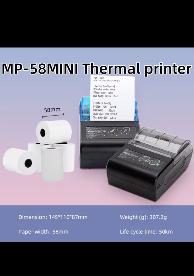 Receipt printer (Category: Printers, Scanners & Copiers) located in Kuala Terengganu. Submitted by Najat93_ (Listing ID 1441976984, Image 2). Description: .