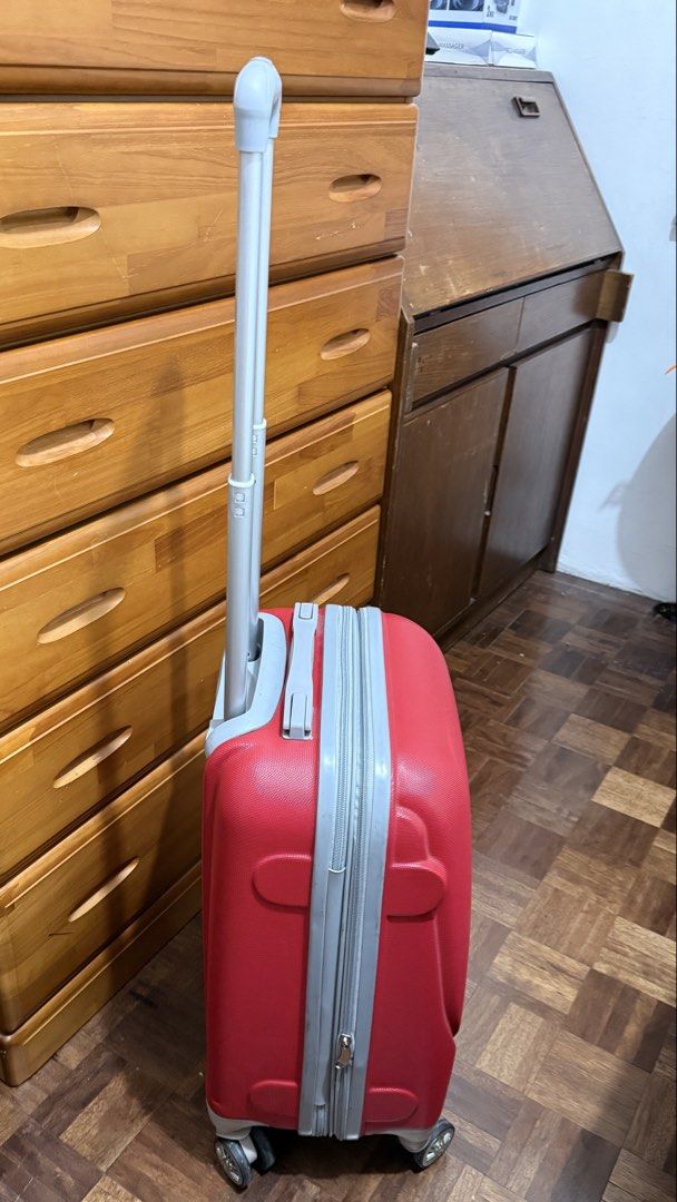 Red Small Luggage Carry-On (Category: Luggage) located in Marikina City. Submitted by Lalafinds (Listing ID 1442052293, Image 2). Description: .