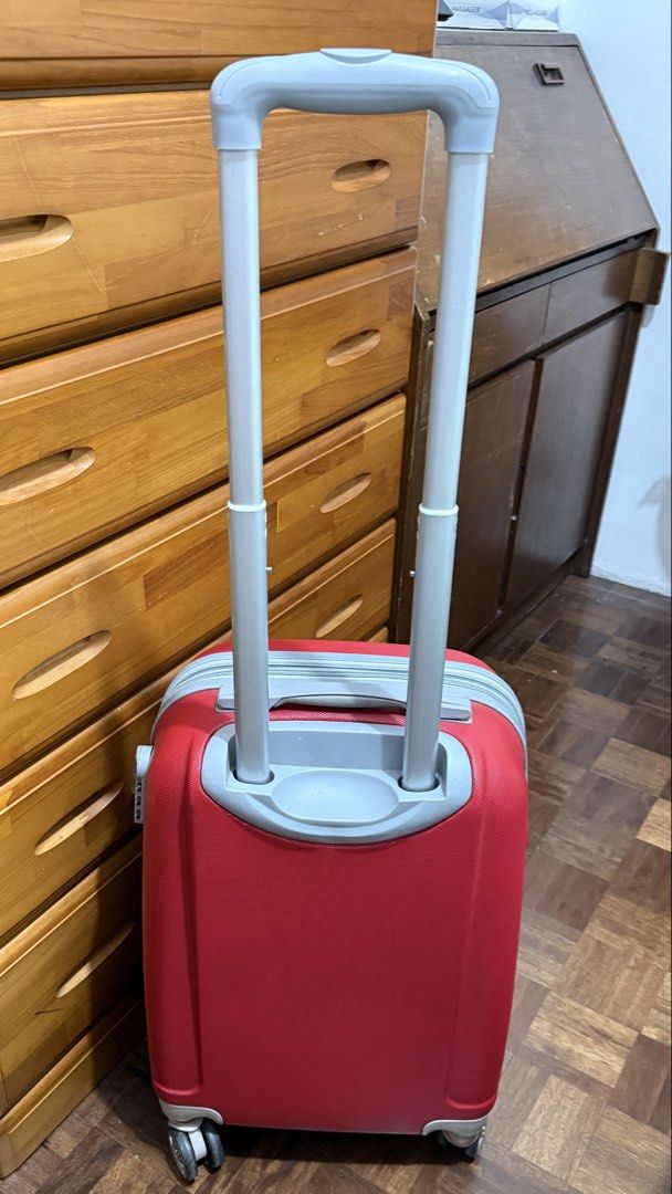 Red Small Luggage Carry-On (Category: Luggage) located in Marikina City. Submitted by Lalafinds (Listing ID 1442052293, Image 3). Description: .