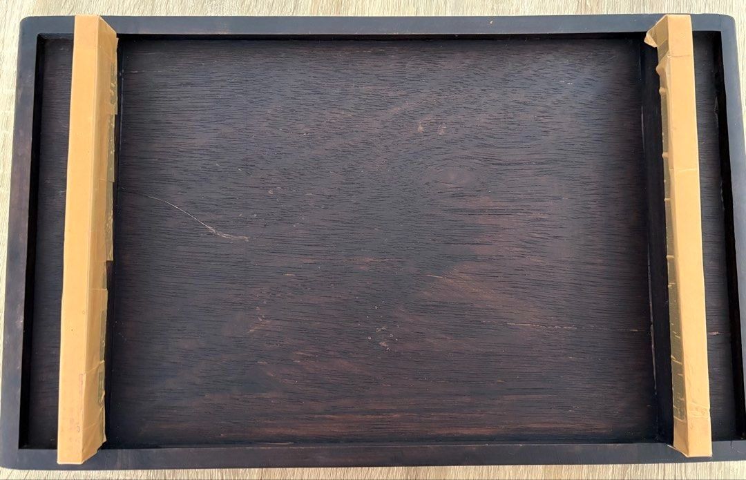 Rustic vintage serving tray and coaster combo473772477729351681