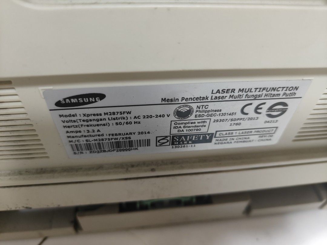 Samsung Xpress M2675FW Laser Multifunction Printer474082965519093762