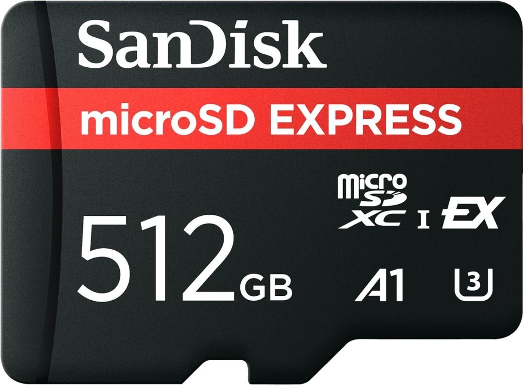 SanDisk 512GB microSD Express Memory Card (Category: Memory & SD Cards) located in San Juan City. Submitted by princessshyph (Listing ID 1442051722, Image 2). Description: 💾 SanDisk 512GB microSD Express Memory Card 🚀 Experience next-generation storage technology with the SanDisk 512GB microSD Express Memory Card. Designed for ultra-fast performance, it delivers exceptional speeds for gaming, content creation, and large file transfers on compat