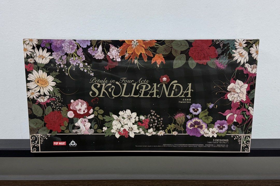 Skullpanda Fragrance Spray (Category: Fragrance & Deodorants) located in Quezon City. Submitted by cc.cloudy (Listing ID 1442137402, Image 2). Description: FS/WTS/LFB Skullpanda Petals in Four Acts Fragrance Spray (rare, limited find) Open, confirmed set, NEVER used. Opened bottom to check for secret only. ₱2000 firm SRP: 1400/bottle Loc: QC.