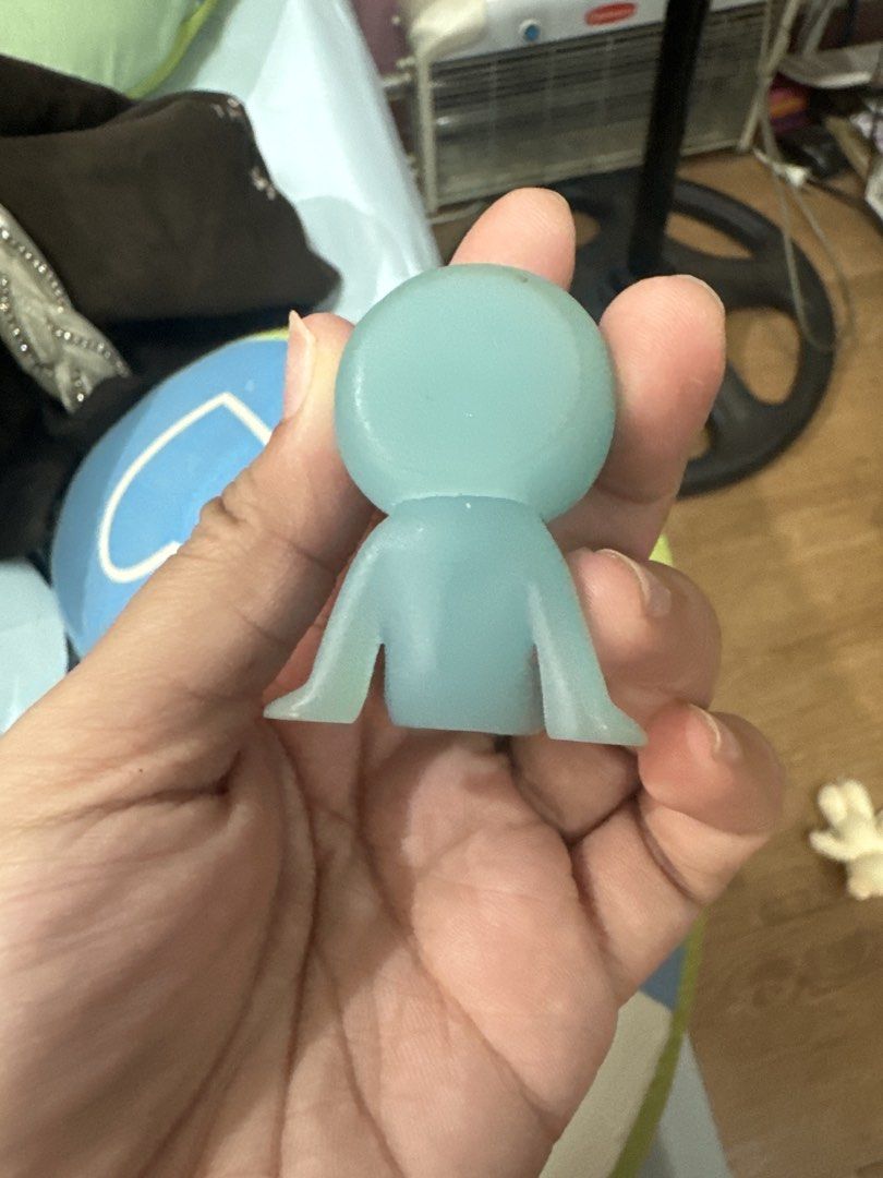 Smiski Bath Glow in the Dark Figurine (Category: Designer & Blind Box Toys) located in Manila. Submitted by thejar (Listing ID 1442064215, Image 2). Description: Was given by an ex-situationship bought from fullybooked! Quitting narin kaya pamigay na… Item is at Biñan, Laguna kaya delivery lang avail since im not always there. With box and konting linid lang need since like new!.