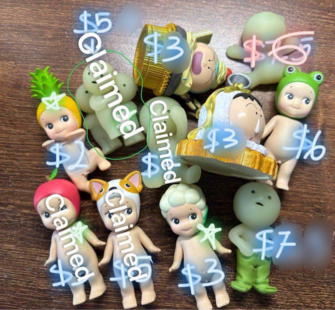 Sonny Angel Figures - SHIN CHAN BLINDBOX Various Series SMISKIS MIX CLEARANCE SALE (Category: Toys & Games) located in Singapore. Submitted by tidecart (Listing ID 1442029721, Image 1). Description: WTS LFB clearance of shin chan smiskis and sonny angels!! Price has been lowered HEAVILY BY ALOT ALREADY! Price listed in photo Would prefer if bought in bulk Only tracked mailing labels+$3.5 Prices do not include mailing or mu fee Mu at my convi +$1 