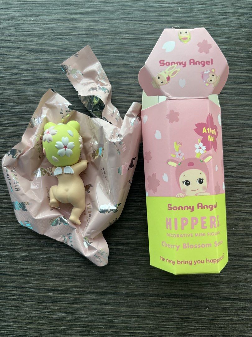 sonny angel hipper - cherry blossom series - frog (Category: Designer & Blind Box Toys) located in Singapore. Submitted by chloe1949 (Listing ID 1442027634, Image 2). Description: - Sonny Angel Hipper figure - Cherry Blossom Series - Frog design - Comes in original packaging and box - Ideal for collectors or as a cute desk decoration - May bring you happiness!.